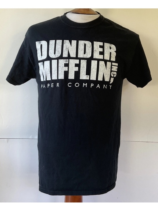 The Unbranded Brand Other - Official The Office Dunder Mifflin Inc Paper Company Logo T-Shirt Medium